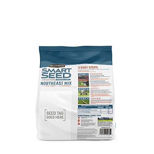 Pennington Smart Seed Northeast Mix 3lb, Grass Seeds for Lawn - size: 3 lb