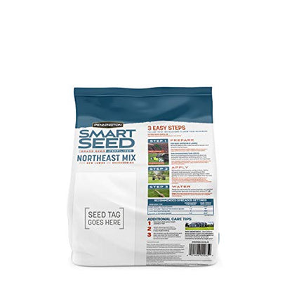 Pennington Smart Seed Northeast Mix 3lb, Grass Seeds for Lawn - size: 3 lb
