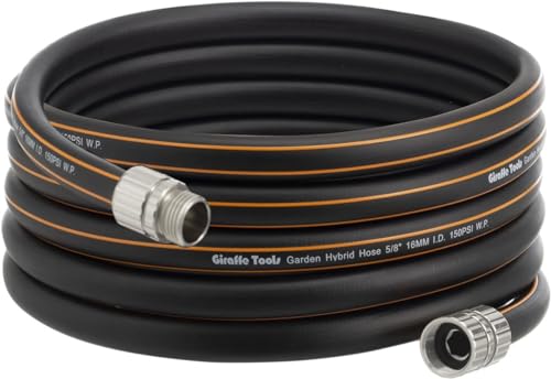 Giraffe Tools Garden Hose 5/8", 12ft Male to Female - size: 12ft Male to Female Hose