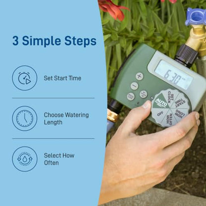 Orbit Programmable Digital Hose Watering Timer, 2 Outlet - 58910 - size: 2 Outlet