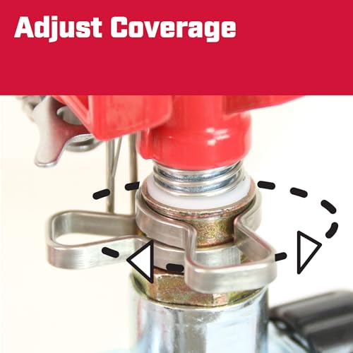 Chapin Wheeled Impact Sprinkler, 360° Automatic, Up to 85 ft Coverage, Red - style: 360 Degree Sprinkler
