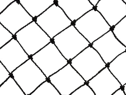 Poultry Netting 1" or 2" Mesh Heavy Knotted Nets Aviary Gamefowl Quail Chicken Bird Block Net Long Lasting Break/Burst 85/245 lb Polyethylene 8-10 Year Lifespan (12.5' X 100', 1) - size: 12.5' X 100'