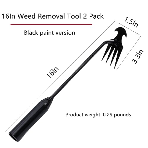 Weed Puller Tool Garden Weed Pulling Tool, Portable Garden Weeder Tool
