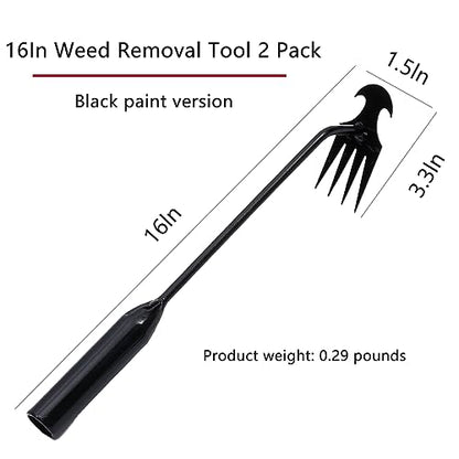 Weed Puller Tool Garden Weed Pulling Tool, Portable Garden Weeder Tool