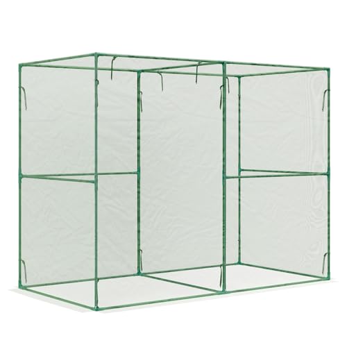 BPS Crop Cages for Garden Plant - size: 8'x4'x6'