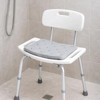 DMI Bath Seat Foam Cushion for Transfer Benches, Shower Chairs, Bath Chairs, Stadium Seats, Bathtub Cushion or Kneeling Mat, FSA HSA Eligible, Kneeling Pad, Waterproof Foam and Slip-Resistant - style: Foam Cushion (pack of 1)