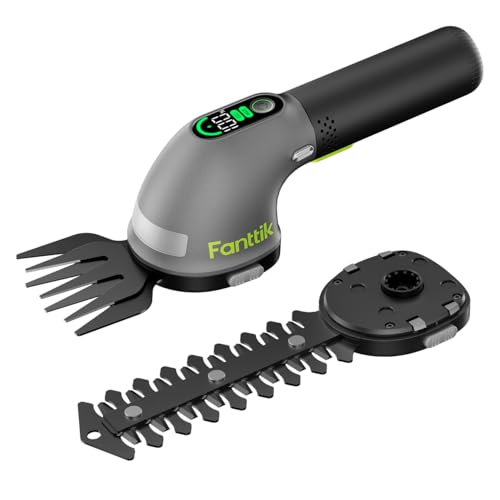 Fanttik Z10 Pro Cordless Hedge Trimmer for Yard, Garden, Lawn Care