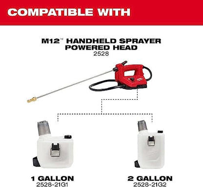 2528-21G1 12V M12 1 Gallon Handheld Sprayer Kit