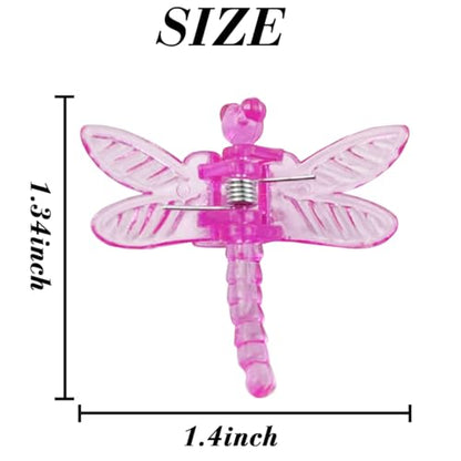 GXXMEI 70PCS Orchid Support Clips - Dragonfly Plant Clips for Orchids, Vines & Flowers