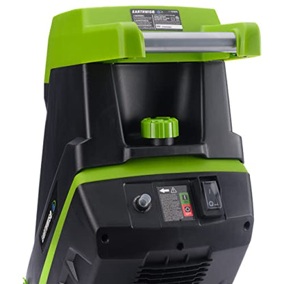 Earthwise GS015 15-Amp Electric Corded Chipper/Shredder with Collection Bag - style: 15-Amp, 8:1 Thick Mulch Ratio
