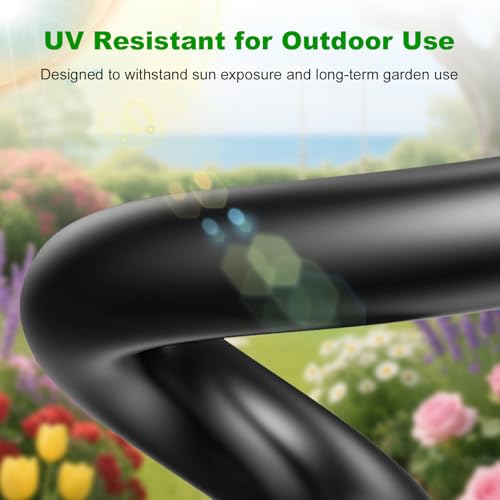 1/2 Inch Blank Drip Irrigation Tubing, 60FT Distribution Hose for Garden, Greenhouse & Raised Beds, Flexible UV-Resistant Watering Line for Drip Irrigation Systems - style: 1/2 Inch Drip Irrigation Tubing