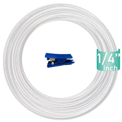 ESHIONG NSF Certified 1/4" O.D. Water tubing Hose Pipe for RO (Reverse Osmosis) Water Filter 330 Feet (100M)+Tube Cutter.… - style: 1/4" R.O.Tubing