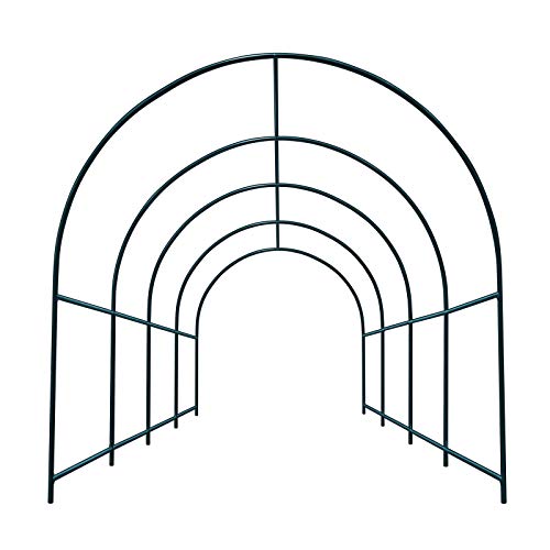 Multi-Size Large Garden Support Arch Frame Climbing Plant Arch Arbor for Flowers/Fruits/Vegetables (13FT x 7FT x 7.2FT) - size: 13 ft x 7 ft x 7.2 ft