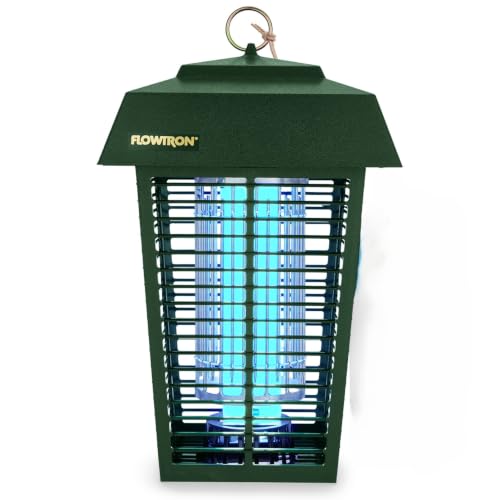 Flowtron Electric Bug Zapper, 1 Acre Outdoor, 40W UV, 5600V Zap, Green - color: Bush Green