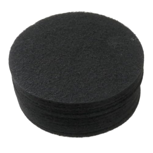 6.7inch Charcoal Filters Fit for Kitchen Compost Bin Pail Replacement Filter Countertop Home Bucket Refill Sets, Round, 12Pcs
