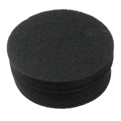 6.7inch Charcoal Filters Fit for Kitchen Compost Bin Pail Replacement Filter Countertop Home Bucket Refill Sets, Round, 12Pcs
