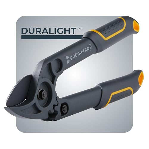 Woodland Tools Duralight Compact Lopper, 16 Inch Anvil Branch Cutter with Gear Assist and Glass-Filled Nylon Handles, Lightweight Tree Pruner for Dry Branches, Tight Spaces, and Everyday Yard Work - style: Duralight Compact Lopper