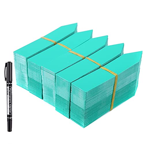 MIHEY 1000 Pcs Plant Tags and Labels - Plastic Waterproof Garden Markers - color: Green