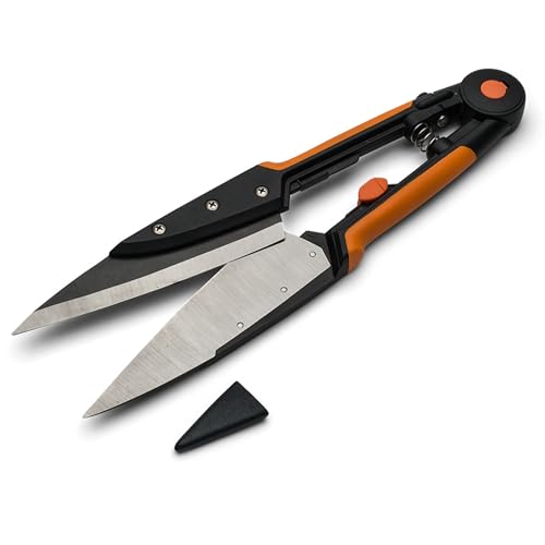 Kings County Tools Garden Clippers - Grass Cutter Hand Edging Shears
