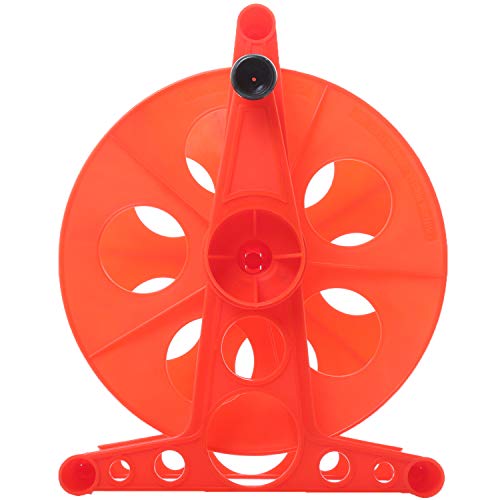 Homeon Wheels Cord Storage Reel with Handle Driven Easy to Use with Carrying Bag - style: Cord reel + bag