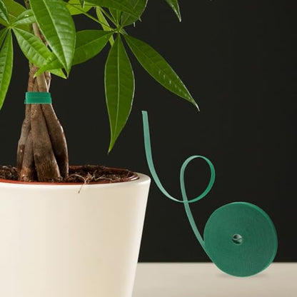 Garden Tie Green Tape,Twist Ties for Plants 1/2" * 33ft Garden Plant Ties Soft and Tomato Plant Ties,Plant Twist Tie for Plant Gardening,Home,Office