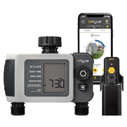 Orbit B-hyve XD 2-Port Smart Hose Watering Timer with Wi-Fi Hub - 24637 - size: 2-Port, style: Smart