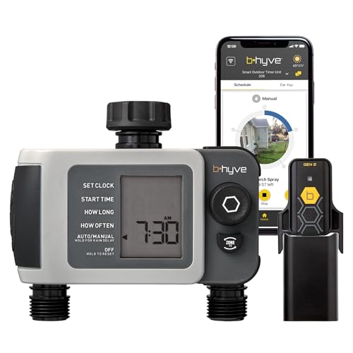 Orbit B-hyve XD 2-Port Smart Hose Watering Timer with Wi-Fi Hub - 24637 - size: 2-Port, style: Smart