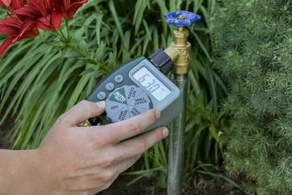 2-Pack (2 Total Timers) Orbit Programmable Digital Hose Watering Timer - 1 Outlet - Battery Powered - with LCD Screen - Built-in Rain Delay - Water-Resistant - 62061 - size: 2-Pack 1 Outlet