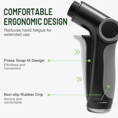 High Pressure Garden Hose Nozzle with Soap Dispenser,Hose End Sprayer