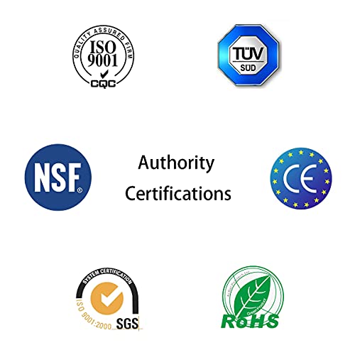 ESHIONG NSF Certified 1/4" O.D. Water tubing Hose Pipe for RO (Reverse Osmosis) Water Filter 330 Feet (100M)+Tube Cutter.… - style: 1/4" R.O.Tubing