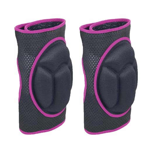 Adult Breathable Knee Pads for Women Cleaning Work, Pink S, 1 Pair - color: Pink, size: Small