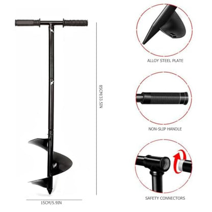 Compost Turning Tool,Compost Stirring Tool,Compost Aerator Tool Turner and Mixing Tool for Outdoor Compost Tumbler Bins Bags - size: 85*15cm
