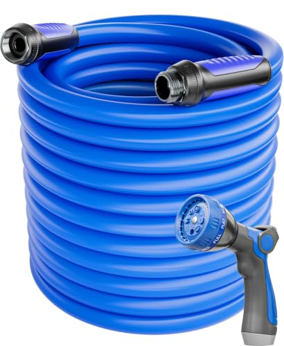 SPECILITE Garden Water Hose 100 ft x 5/8", Kink-Free Triangle Prism Design - size: 100FT