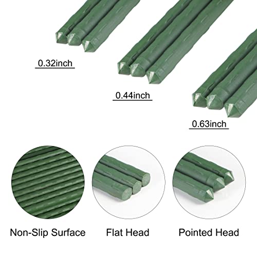 Garden Stakes, 36 Inch 3Ft Steel Plant Tomato Stakes, 25 Pack - size: 36 inch