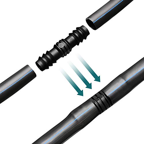 Maitys 8 Pcs 1/2 Inch Soaker Hose Connectors for Drip Irrigation,Elbow - style: Joiner