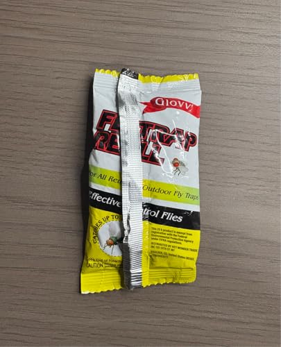 18 Pack Trap Refills, 18 * 30g Fly Bait Packets for All Reusable Flies Trap - size: 18 Pack