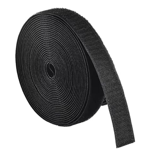 Black Garden Tie for Garland,17FT Plant Straps for Effective Growing Reusable Plant Tape,Plant Ties for Branches Climbing Plants Supports for Indoor Outdoor Greenhouse