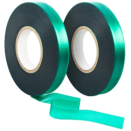 Unves 2 Rolls Garden Tape, 300 Ft Green Plant Ties Tape Nursery Tapes - size: 300 Ft x 2Pack