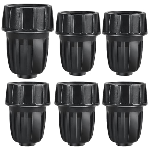 3/4 Inch Female Pipe Thread to 1/2 Inch Drip Irrigation Tubing Adapter, 6 Pack 1/2 In. Barbed Drip Line x 3/4 In. FHT Swivel Faucet Garden Hose Adapter Convert 3/4" Hose to 1/2" Pipe - size: 3/4" x 1/2" Faucet Adapter