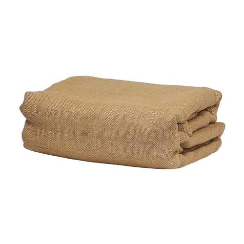 Sunnyglade 40"x45' Burlap Fabric Frost Cloth Plant Covers Freeze Protection - size: 40in*45FT