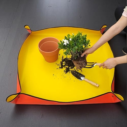 Thickened Gardening Mat, Transplanting, Potted Plant, Soil Changing, Garden, Preparation Mat, Floor, Flower Mat, Foldable and Portable, for Soil Changing