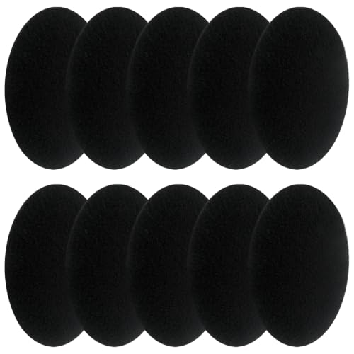 10 Pack Activated Charcoal Filters for Compost Pail, Countertop Kitchen Bin Refills, 6.7 Inch