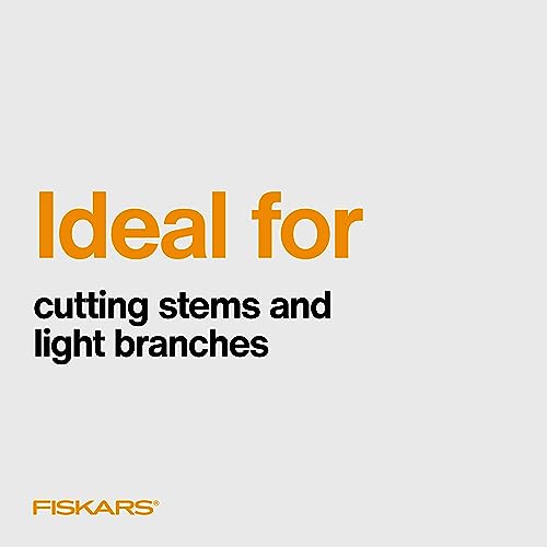 Fiskars SoftGrip Bypass Pruning Shears, 5/8" Cut Capacity Garden Clippers - size: SoftGrip