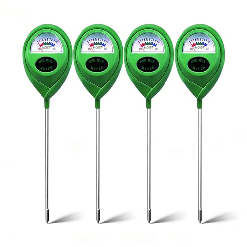 Soil Moisture Meter, Hygrometer Soil Tester for Plants, Moisture Sensor, Soil Moisture Sensor Without Battery, Ideal Garden Tool for Lawn, Indoor and Outdoor Use (4)