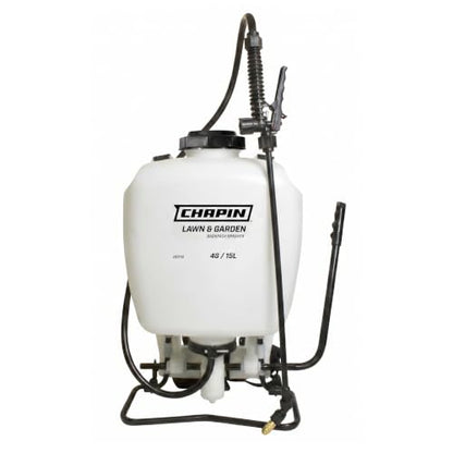 CHAPIN 60116 Backpack Sprayer – 4 Gallon Easy‑Pump Control - style: 4 Gallon