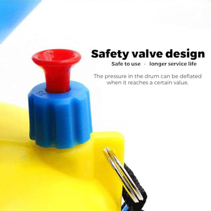 Pressure Relief Valve PP Automatic Safety Valve Accessory for 3L/5L/8L Backpack Sprayer(Red blue)