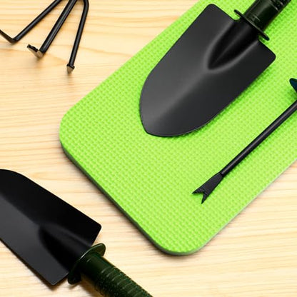 Riakrum 20 Pcs Garden Kneeling Pad Garden Knee Pad Thick Foam Knee Mat Waterproof Cushion for Kneeling Multi Functional and Church Kneeler for Praying, Baby Bath, Yoga, 15.4 x 6.7 Inch (Green) - color: Green
