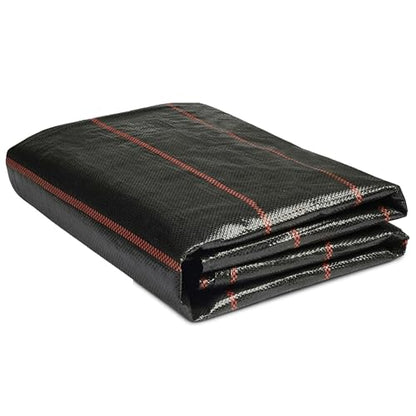 Dewitt UltraWeb 3000 Ground Cover Mat, 4 x 50 Feet, Folded, Black, Outdoor