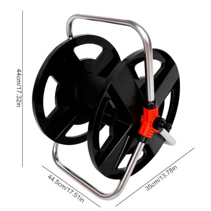 Garden Hose Reel Cart Hold Up to 115ft Portable Water Hose Reel
