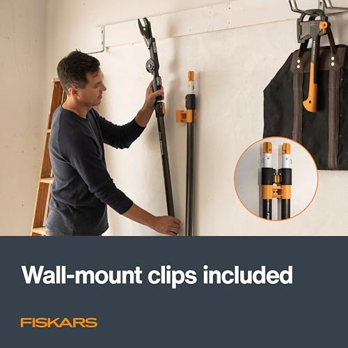 Fiskars 3-14 Ft XtendControl Extendable Pole Saw & Tree Pruner Modular Set - style: 14' Pruner Saw Kit